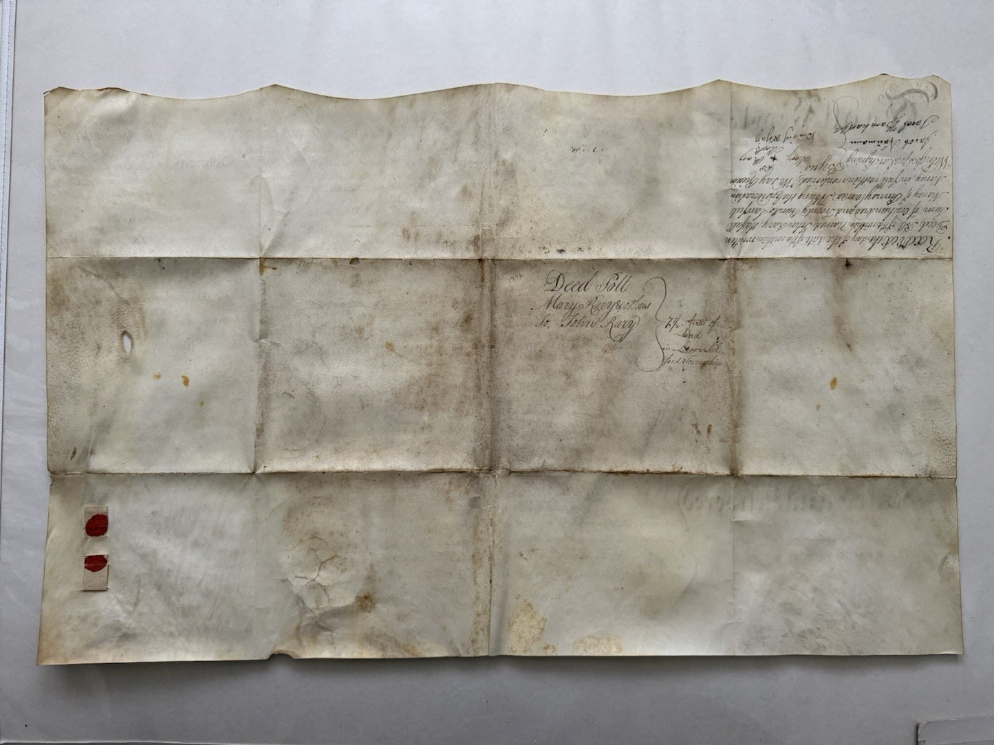 1776 Pennsylvania Indenture 